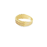 Estate Diamond Cut Fancy Band