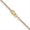 14 Karat Yellow Gold Cable Link Chain