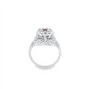 Estate Filigree Ruby and Diamond Ring