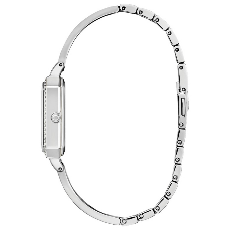 CITIZEN Eco-Drive Silhouette Chrystal Ladies Watch Stainless Steel