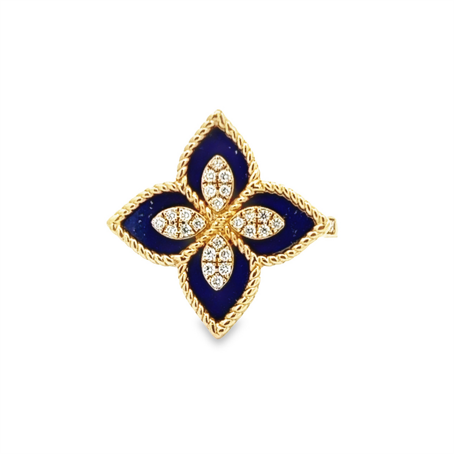 Lapis 14 Karat Yellow Fashion Ring