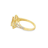 Imperial Topaz 14 Karat Yellow Fashion Ring