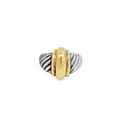 Estate David Yurman Two Tone Cable Ring