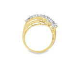 Estate Bypass Diamond Ring