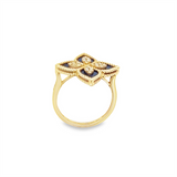 Lapis 14 Karat Yellow Fashion Ring