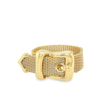 Yellow 14 Karat Woven 7mm Flex