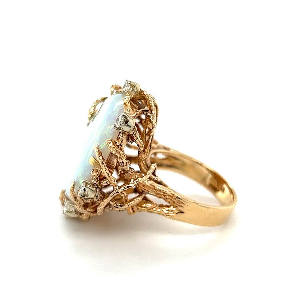 Estate Opal Freeform Ring