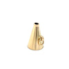 Yellow 14 Karat Gold Megaphone Charm Estate Jewelry Gram Weight: 2