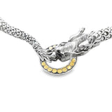 John Hardy Legends of Naga Scale Necklace Dot Sclasp
