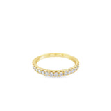 Lady's Yellow 18 Karat Prong Set Wedding/Anniversary Ring Size 6.5 17