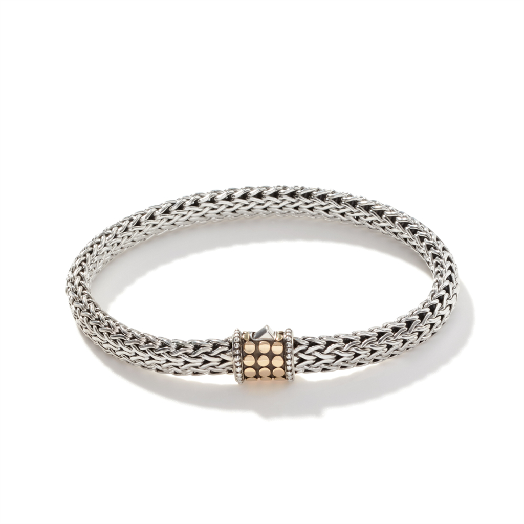 John Hardy Dot Gold & Silver Small Bracelet