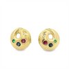 Estate Multi-Stone Earrings