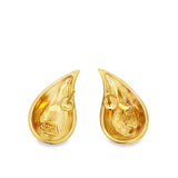 Estate Tiffany 18 Karat Yellow Gold Dotted Earrings