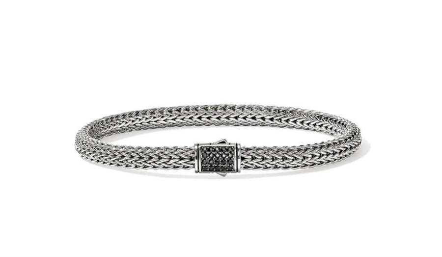 Sterling Silver Icon 5mm (Extra-Small) Bracelet John Hardy = Round Tre