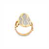 Estate Gold Pave Diamond Diamond Ring