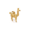 Yellow 18 Karat Llama Charm Estate Jewelry Gram Weight: 5