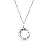 John Hardy Naga Necklace with Sapphire Eyes
