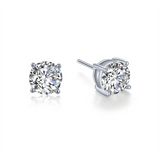 Lafonn 2.5 CTW Solitaire Stud Earrings