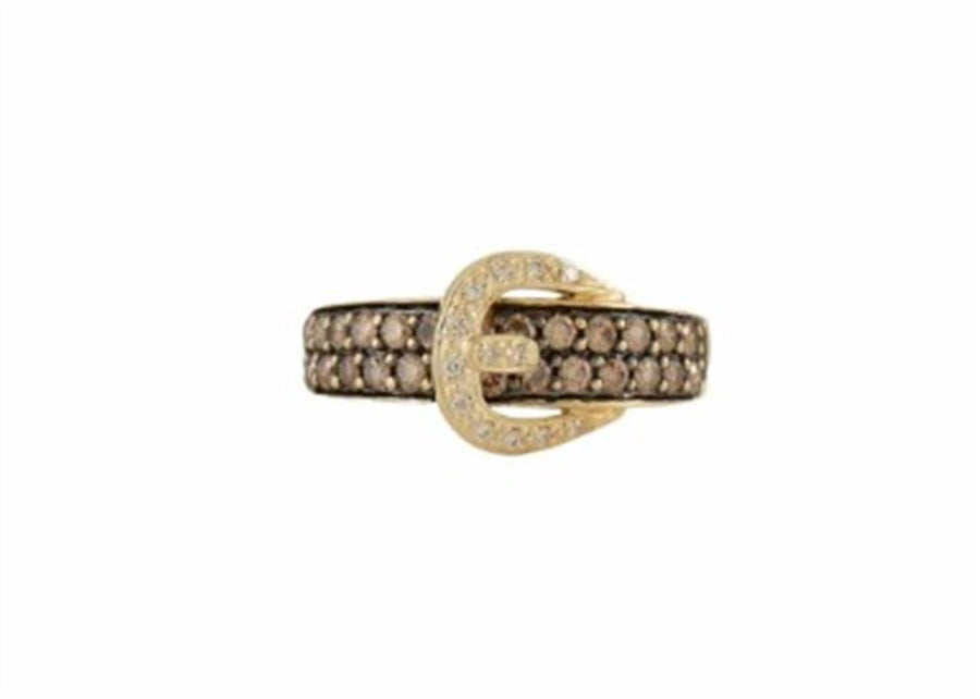 Yellow With Black Rhodium 14 Karat Yellow Gold Levian Chocolate And Wh