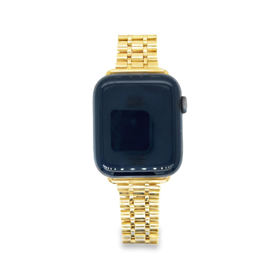 Estate 18 Karat Yellow Gold Apple Watch Deployment Band