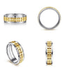 Gold Wedding Bands  -  Men'