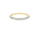 Lady's Yellow 18 Karat Prong Set Wedding/Anniversary Ring Size 6.5 Wit