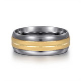 Gold Wedding Bands  -  Men'