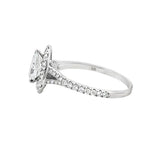 Neil Lane Pear Shape Halo Diamond Engagement Ring