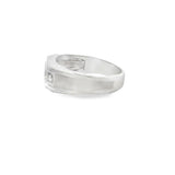 Gents Diamond Polished and Satin Ring