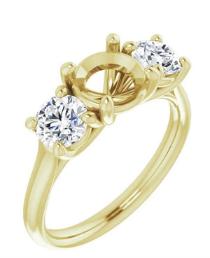 Diamond Semi-Mount Ring