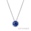 Lafonn September Birthstone Necklace