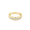 Estate Channel Set Diamond Wedding Band