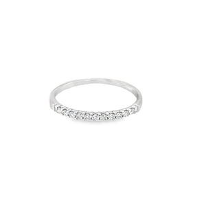 White 10 Karat 1.6mm Diamond B