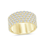 Lady's 5 Row Diamond Wedding Band