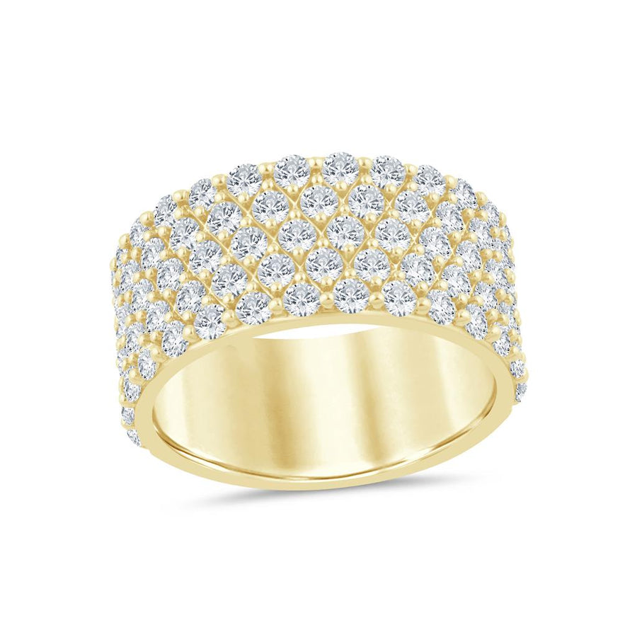 Lady's 5 Row Diamond Wedding Band