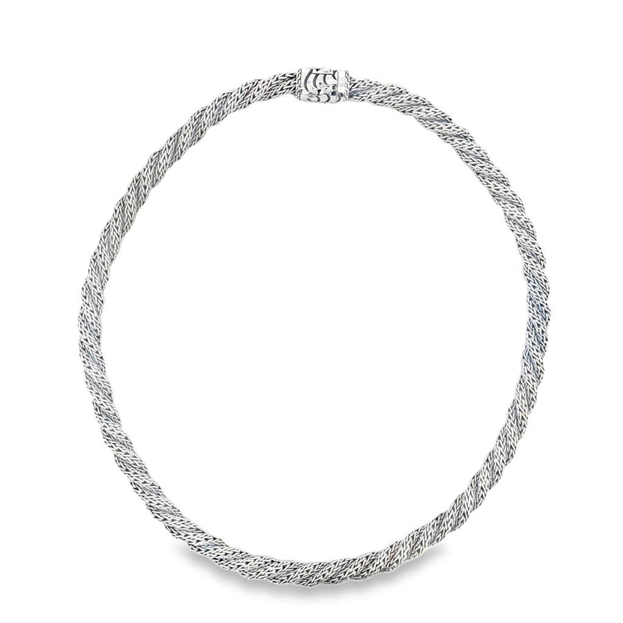 John Hardy Twisted Classic Chain with Large Clasp