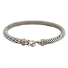 David Yurman 5mm Buckle Cable Bangle Bracelet