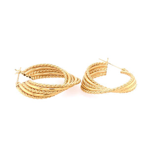 Estate Twisted Rope Hoops