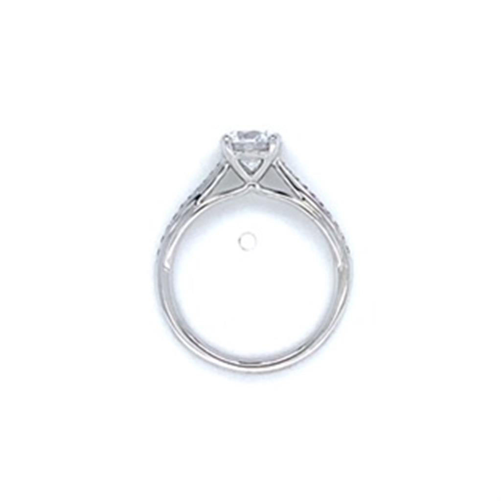 Coast Diamond Cathedral Style Diamond Engagement Ring Mounting