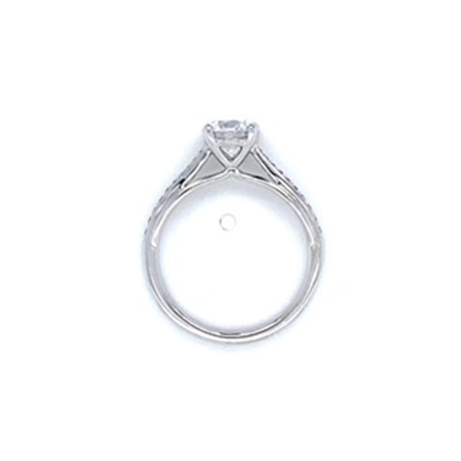 Coast Diamond Milgrain Cathedral Ring Mounting