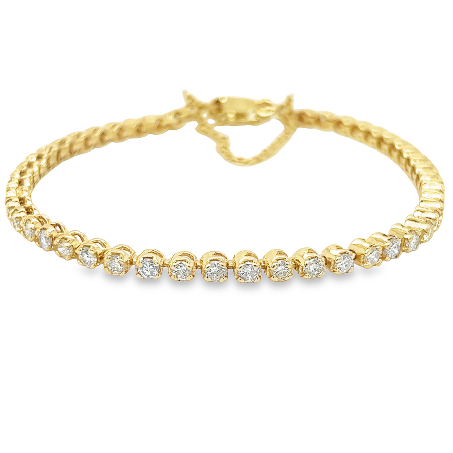 Estate Diamond Line Bracelet