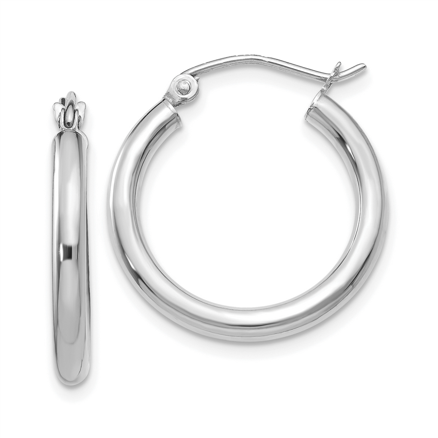 Lady's Lightweight Hoop Earrings