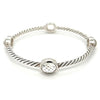 Estate David Yurman Silver Station Bangle