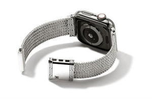 John Hardy Classic Chain Sterling Silver 18mm Smart Watch Strap