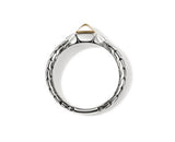 Two-Tone 14K/Sterling Silver 5Mm Icon Stud Ring John Hardy Jewelry Typ