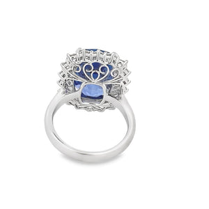 Lady's Platinum "Lady Diane/Katherine" Fashion Ring