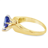 Estate Pear Shape Tanzanite Ring