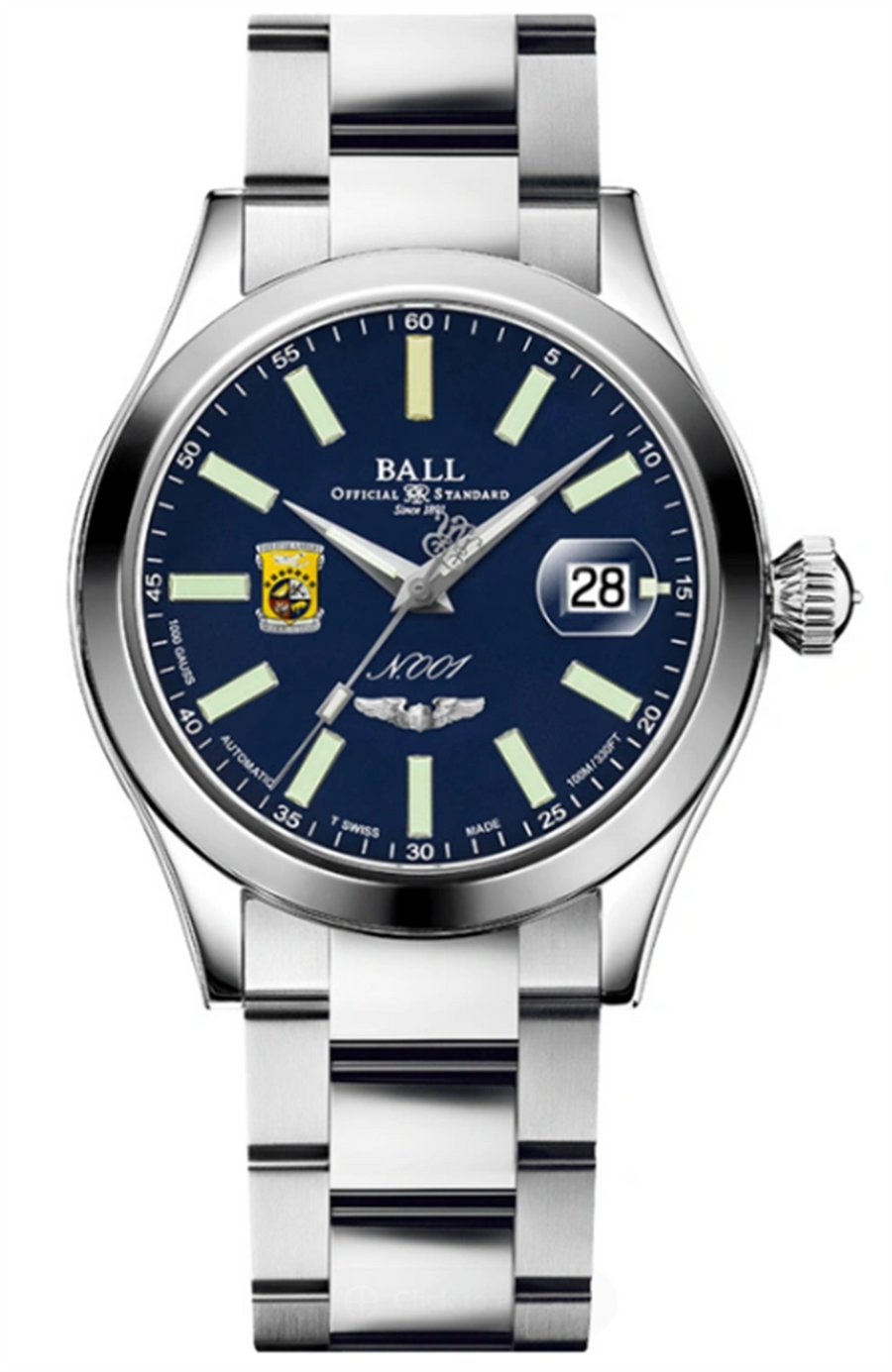 Engineer Master II 40mm 100m Stainless Steel Blue Dial With Limited Ed
