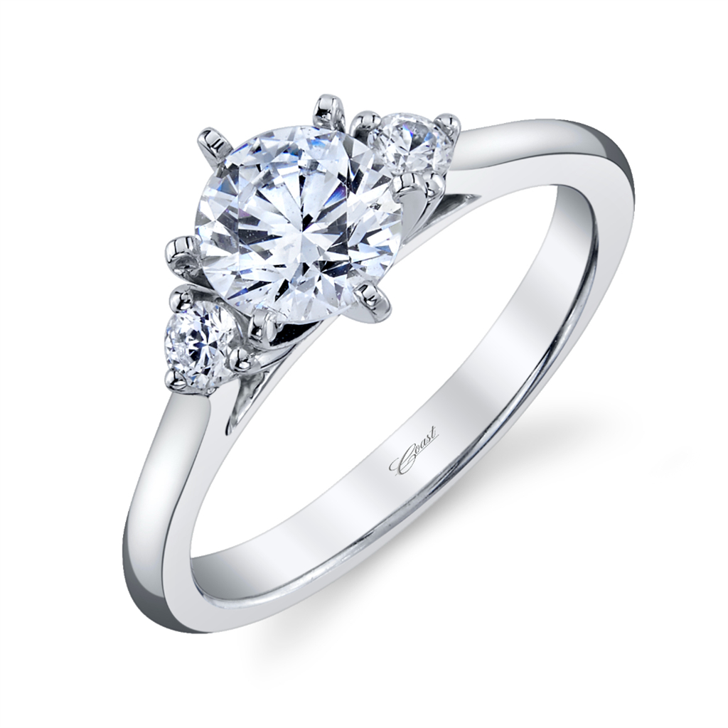 Coast Diamond Three Stone Ring Mounting