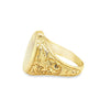 Yellow 14 Karat Carved/Filigre